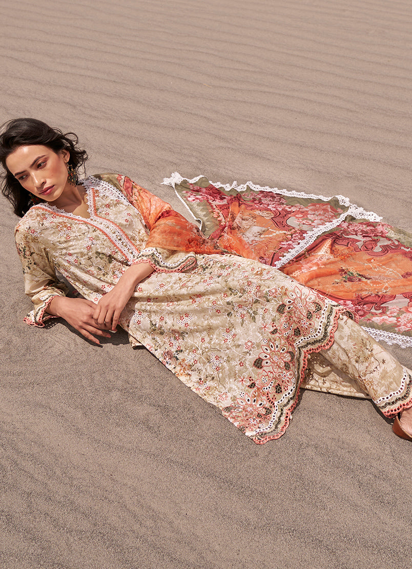 Eva | Image | Summer Printkari Lawn Collection 2023