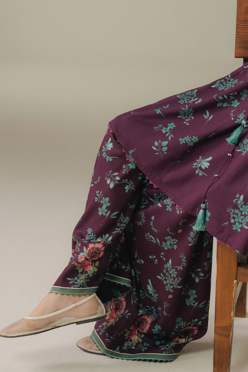WILD FERN-2B | Coco Prints Winter Collection 2025