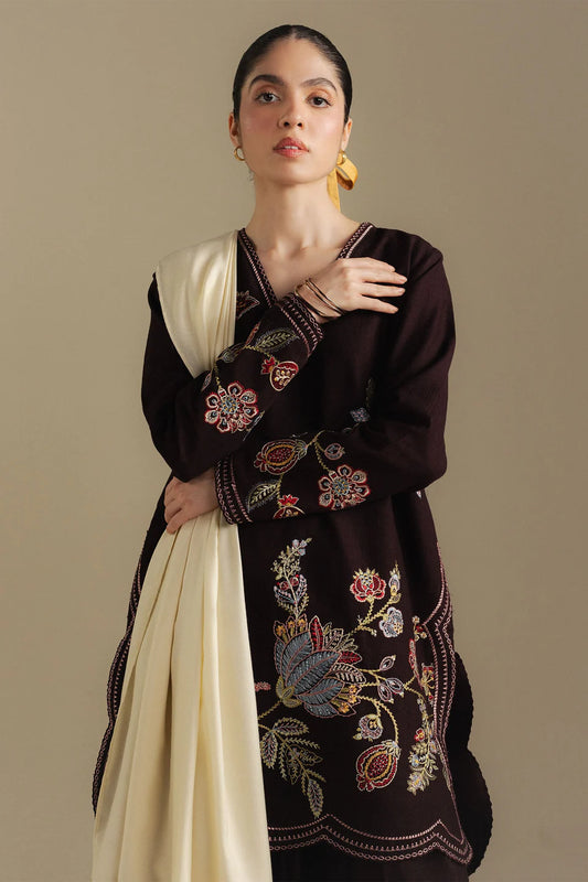 Berry 3A | Coco By Zara Shahjahan Winter Edit| Unstitched Collection 2025