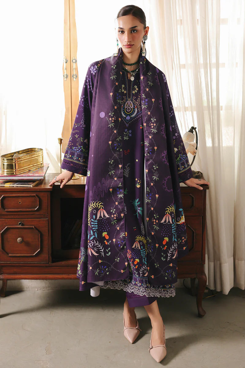 QW - 05A - Elian | Qalamkar  | Qprints Winter Collection 2025