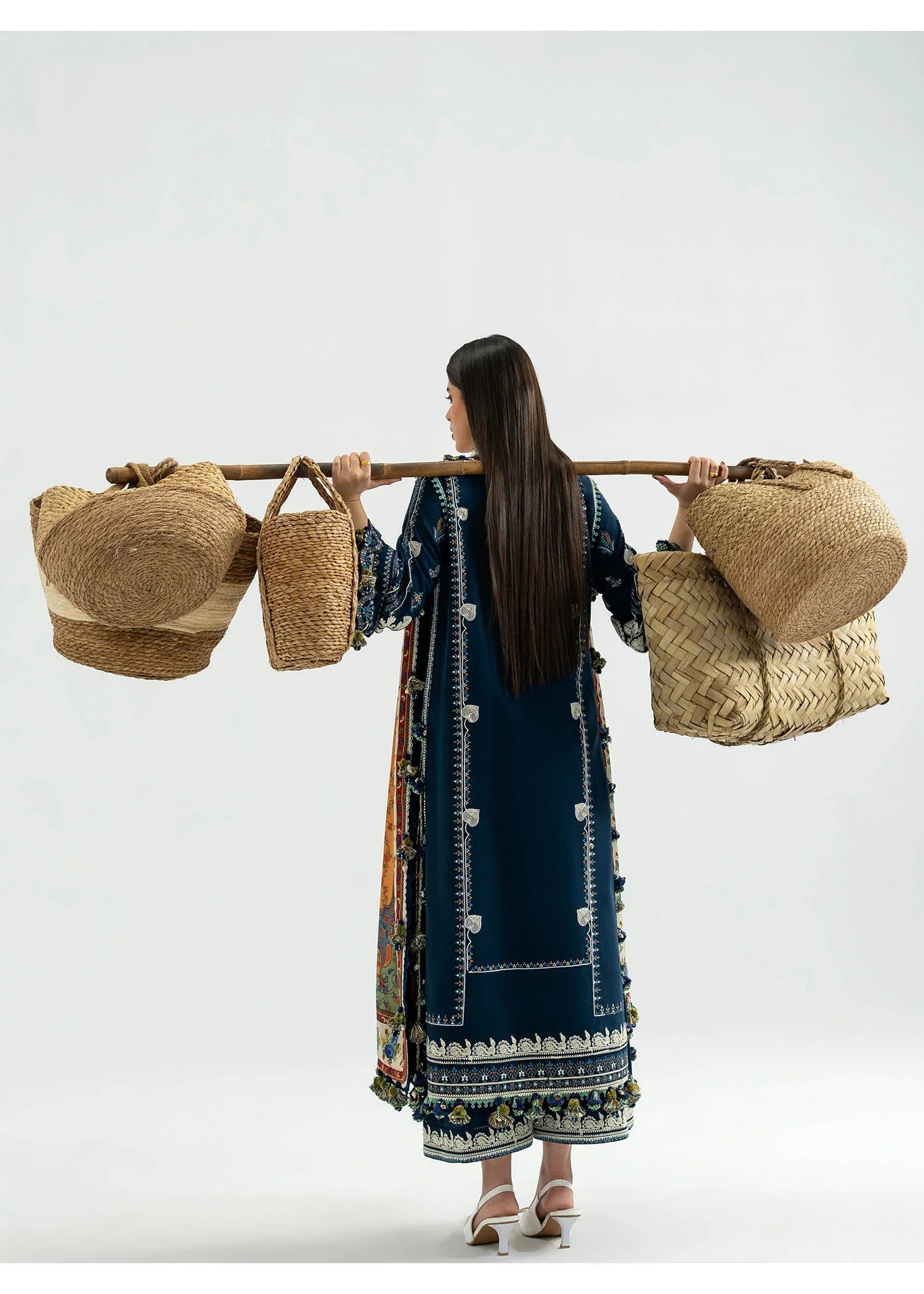 Chashm - e- Bahr | Hussain Rehar Khaddar Winter Collection 2025