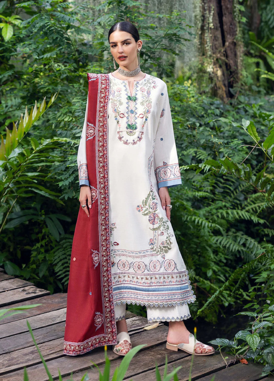 COPPER BLAZE | Mushq | Symphony Hemline Karandi Winter Collection 2025