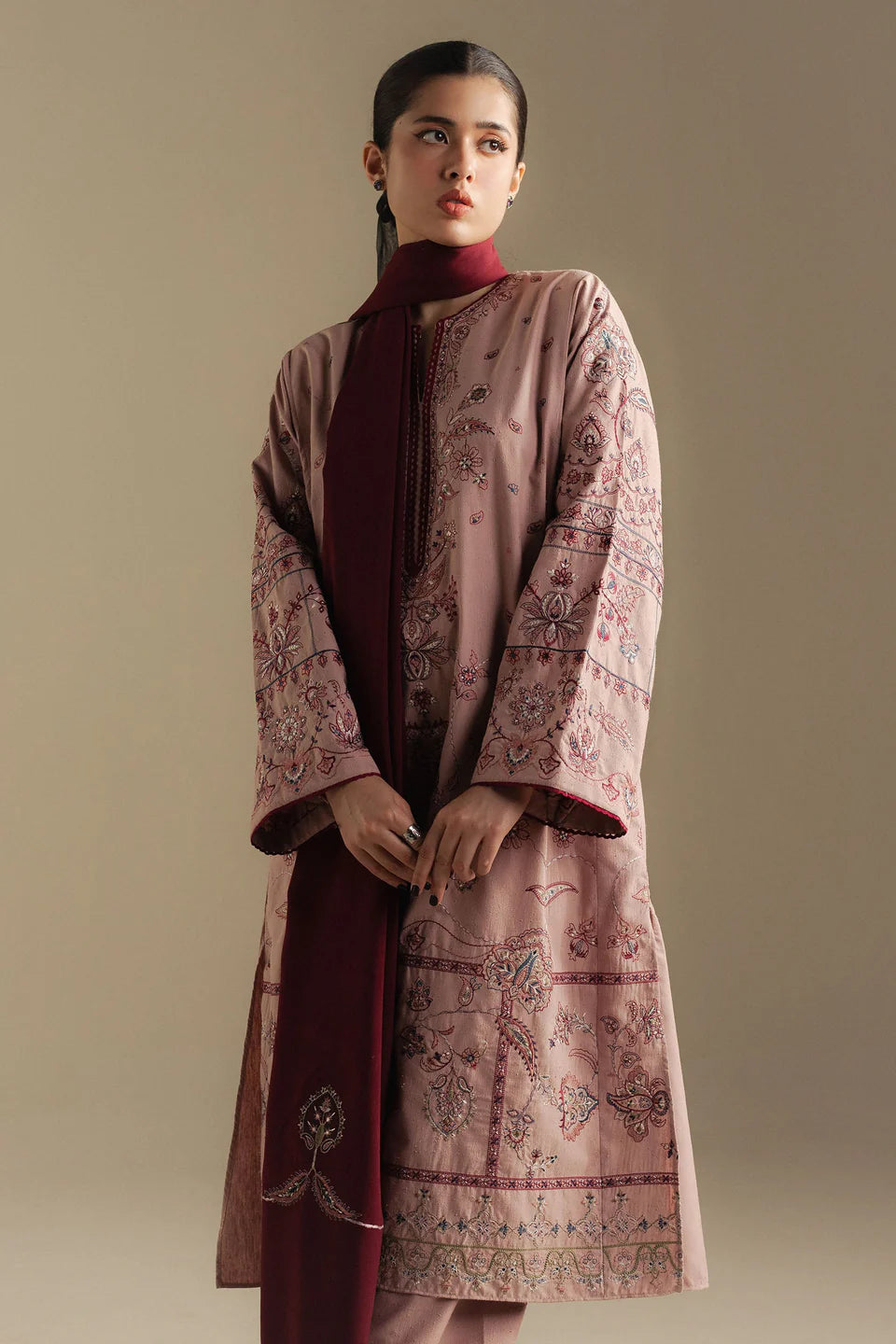 Bloom 6A | Coco By Zara Shahjahan Winter Edit| Unstitched Collection 2025