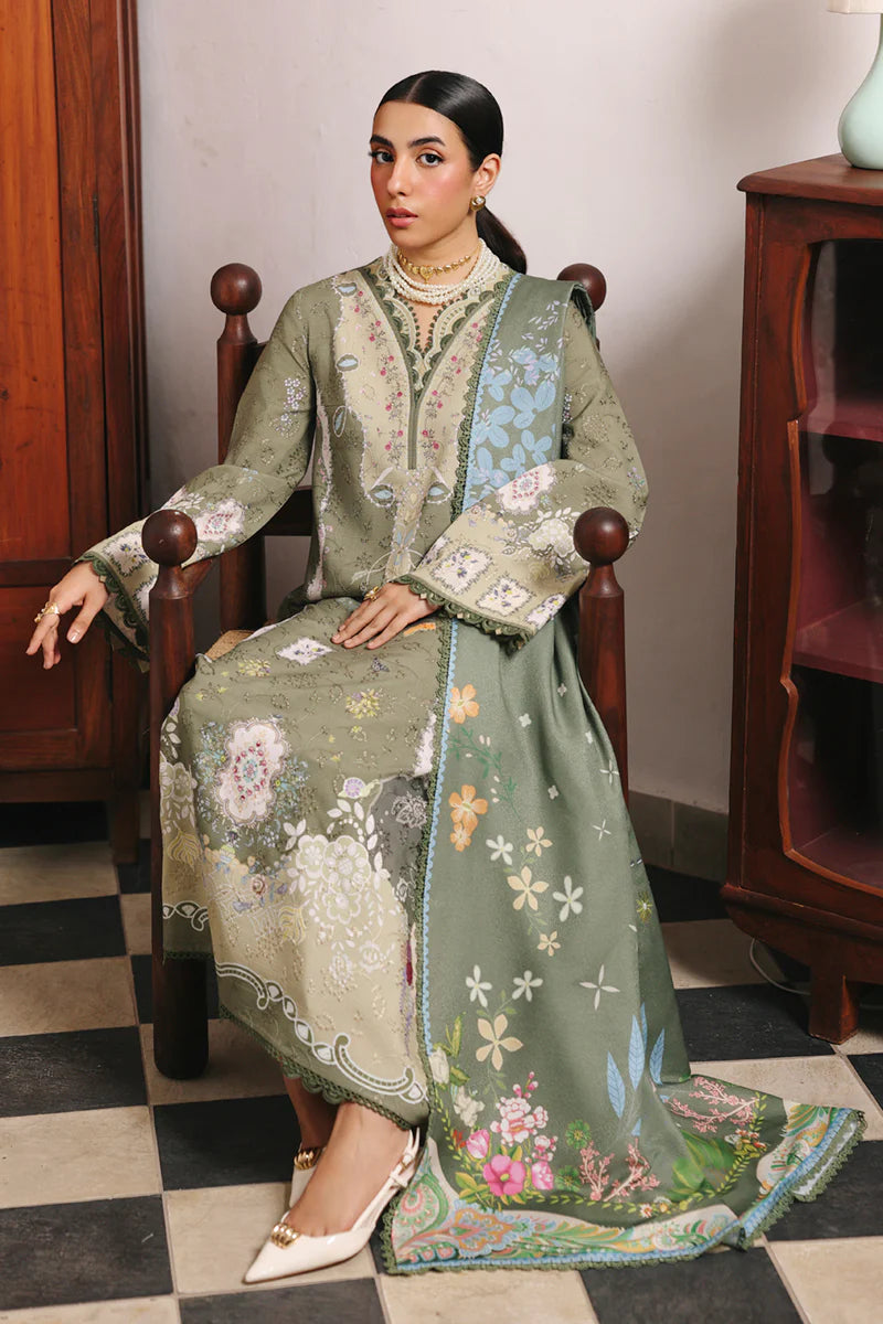 QW - 09A - Khanza | Qalamkar  | Qprints Winter Collection 2025