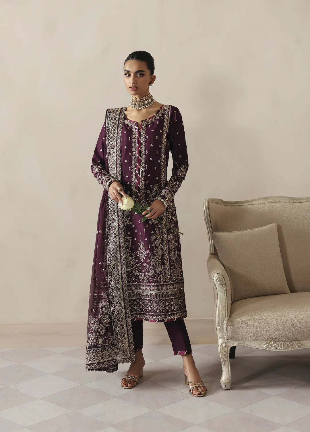 ZERANE |SERICA UNSTITCHED RAW SILK COLLECTION 2025