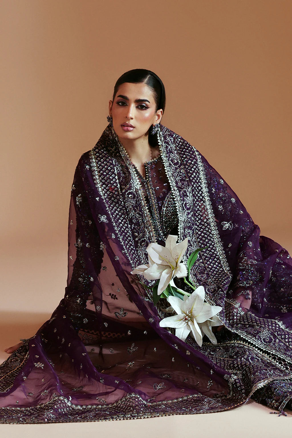 Emaan Adeel Celestique Wedding Formals | Design Amethyst  | Unstitched Collection 2025