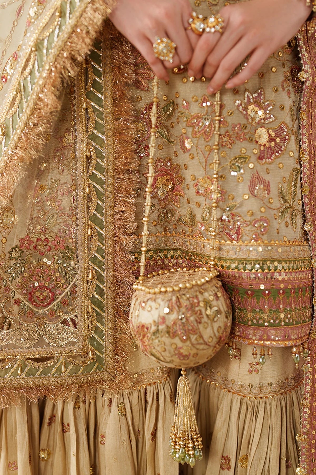 CH14-02 | Baroque Chantelle Unstitched Collection 2025