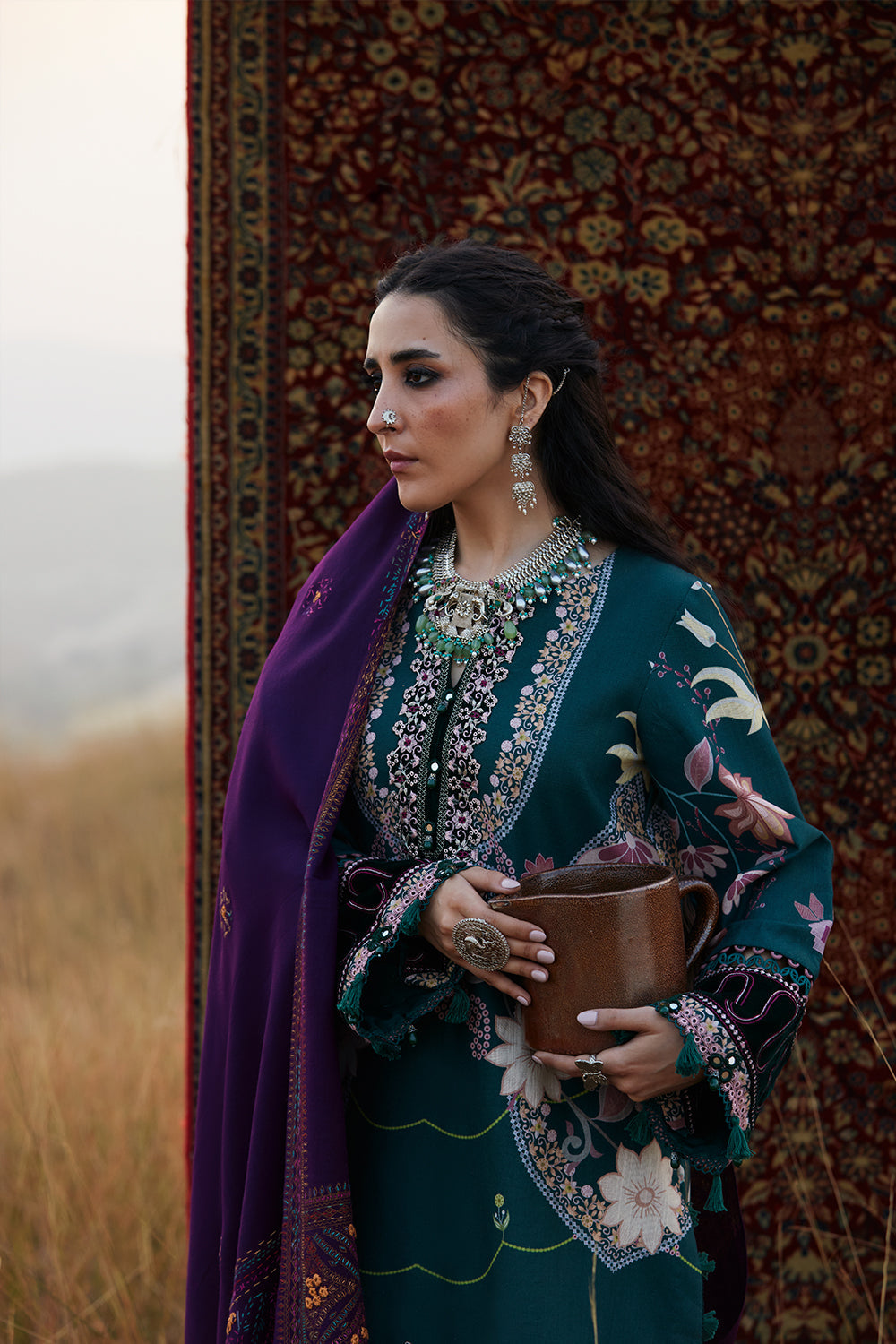 SERENEH-SRW25-06 | Saira Rizwan | Winter Unstitched Collection 2025