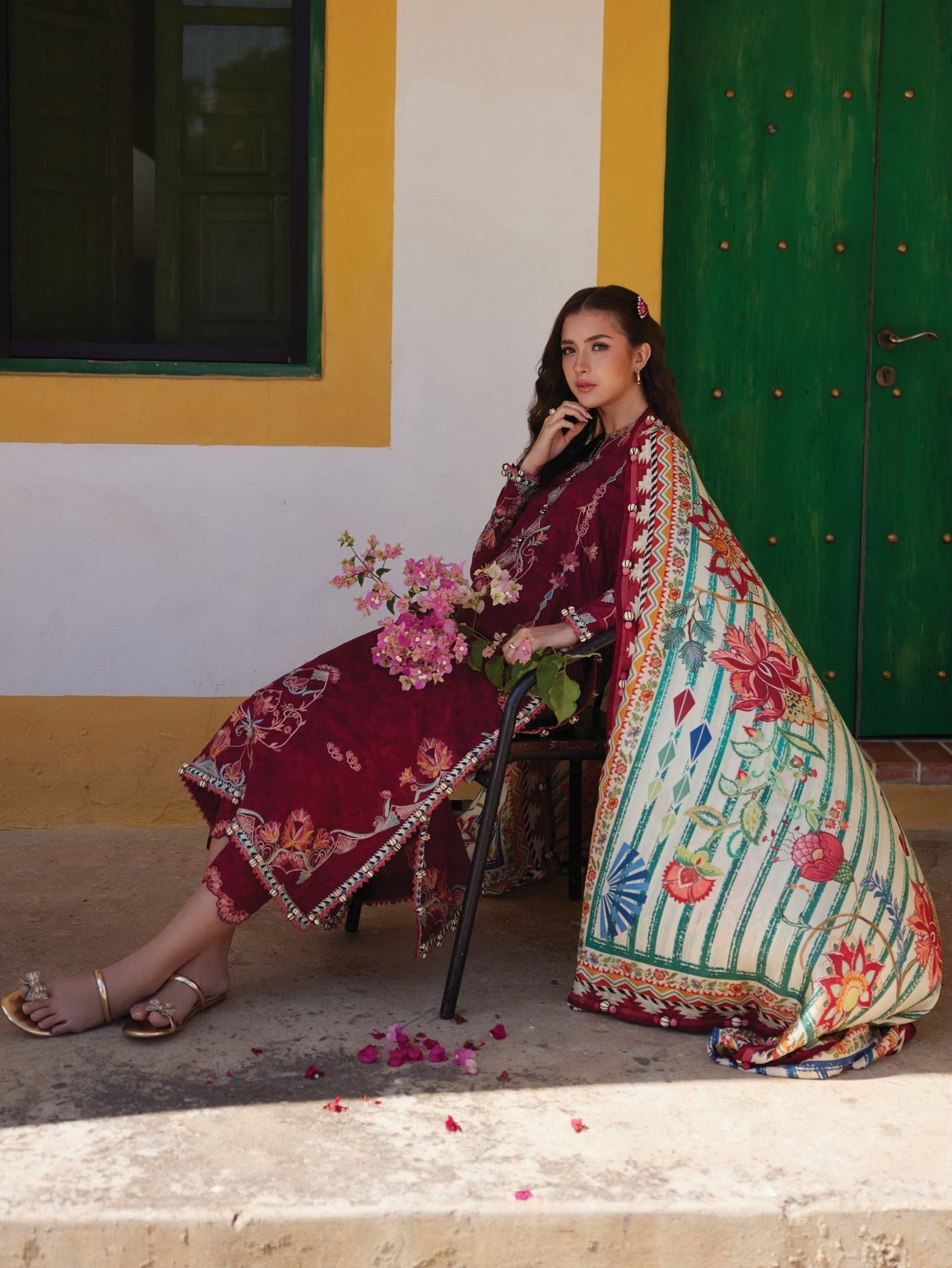 Sofia Scarlet |  Farah Talib Aziz  | Luxury Lawn Collection Unstitched 2026