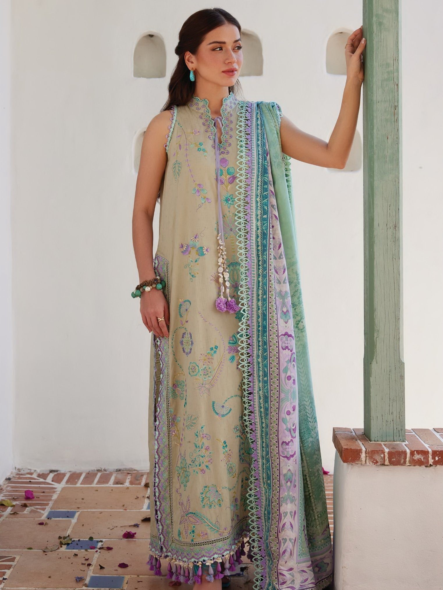 Valeria Olive |  Farah Talib Aziz  | Luxury Lawn Collection Unstitched 2026