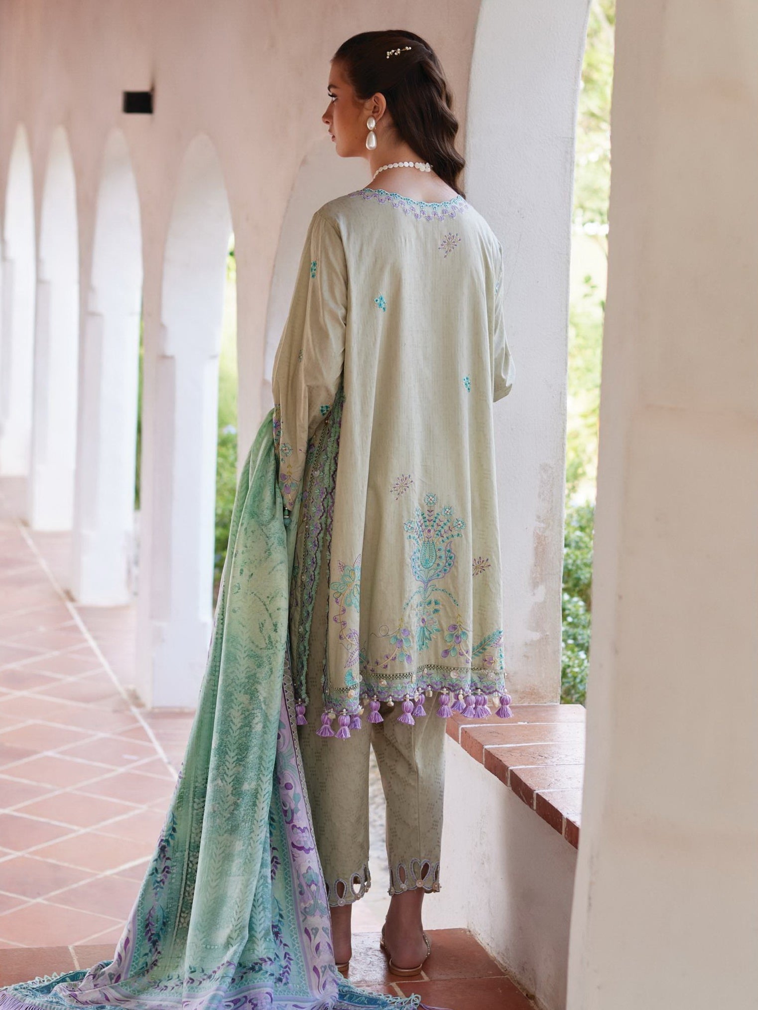 Valeria Olive |  Farah Talib Aziz  | Luxury Lawn Collection Unstitched 2026