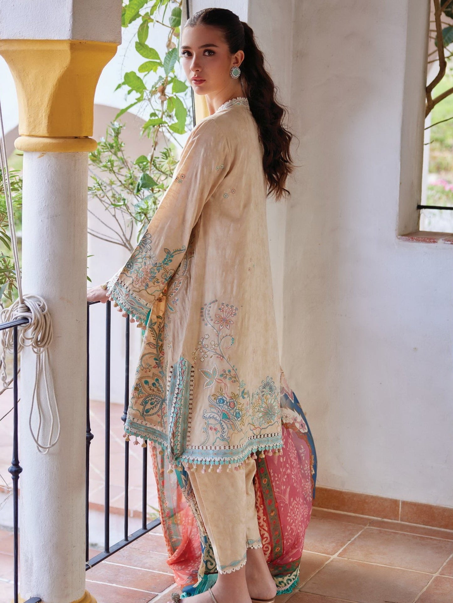 Isabella Sand |  Farah Talib Aziz  | Luxury Lawn Collection Unstitched 2026