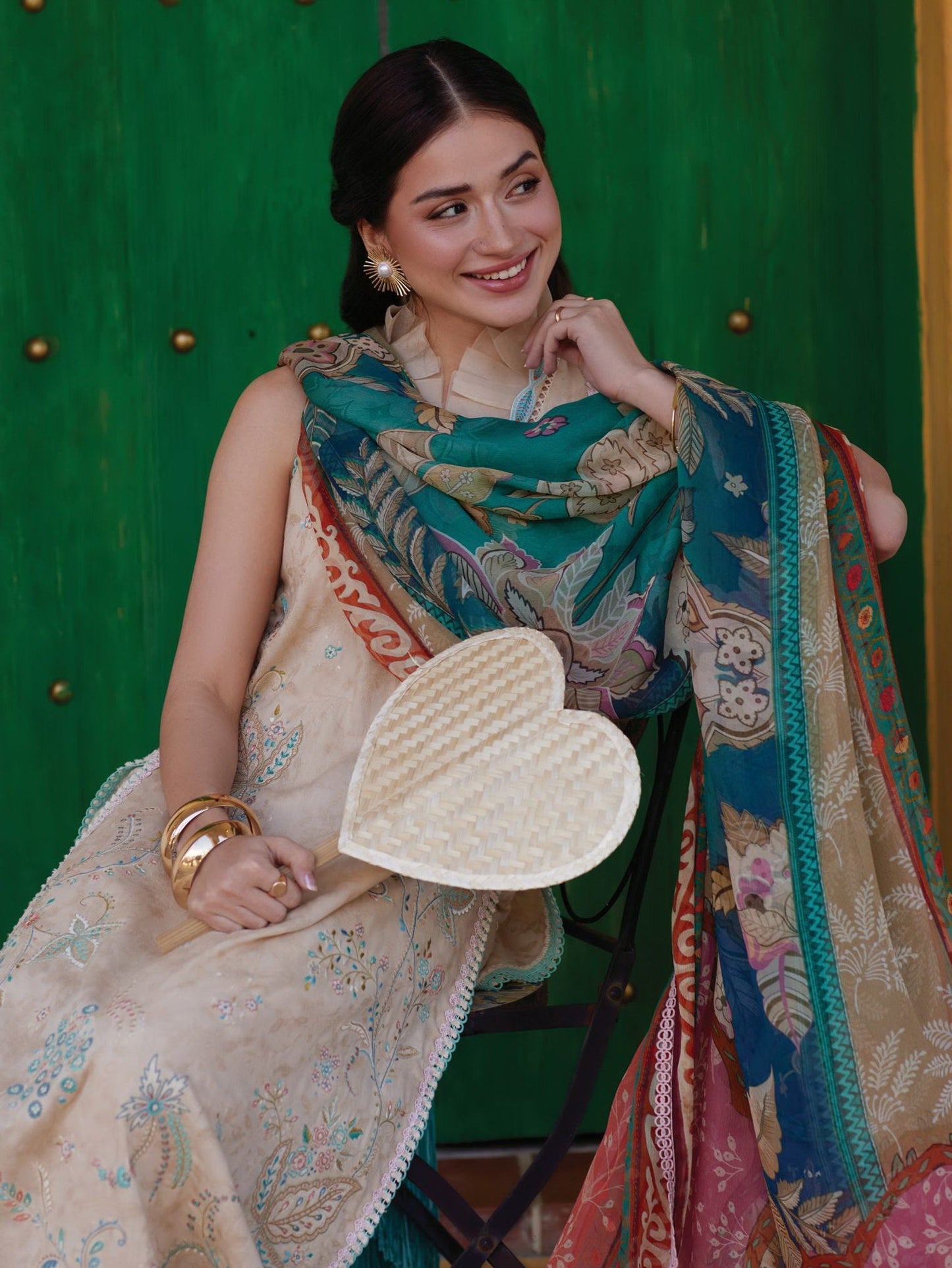 Isabella Sand |  Farah Talib Aziz  | Luxury Lawn Collection Unstitched 2026