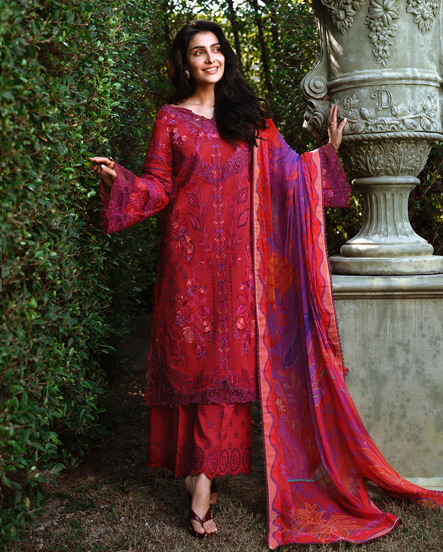 Falling Petals | Mushq | A Moi Luxury Lawn Collection Unstitched 2026
