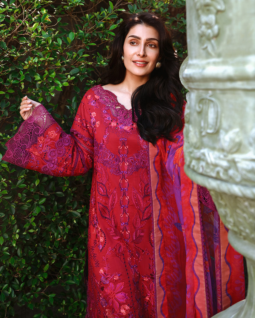 Falling Petals | Mushq | A Moi Luxury Lawn Collection Unstitched 2026