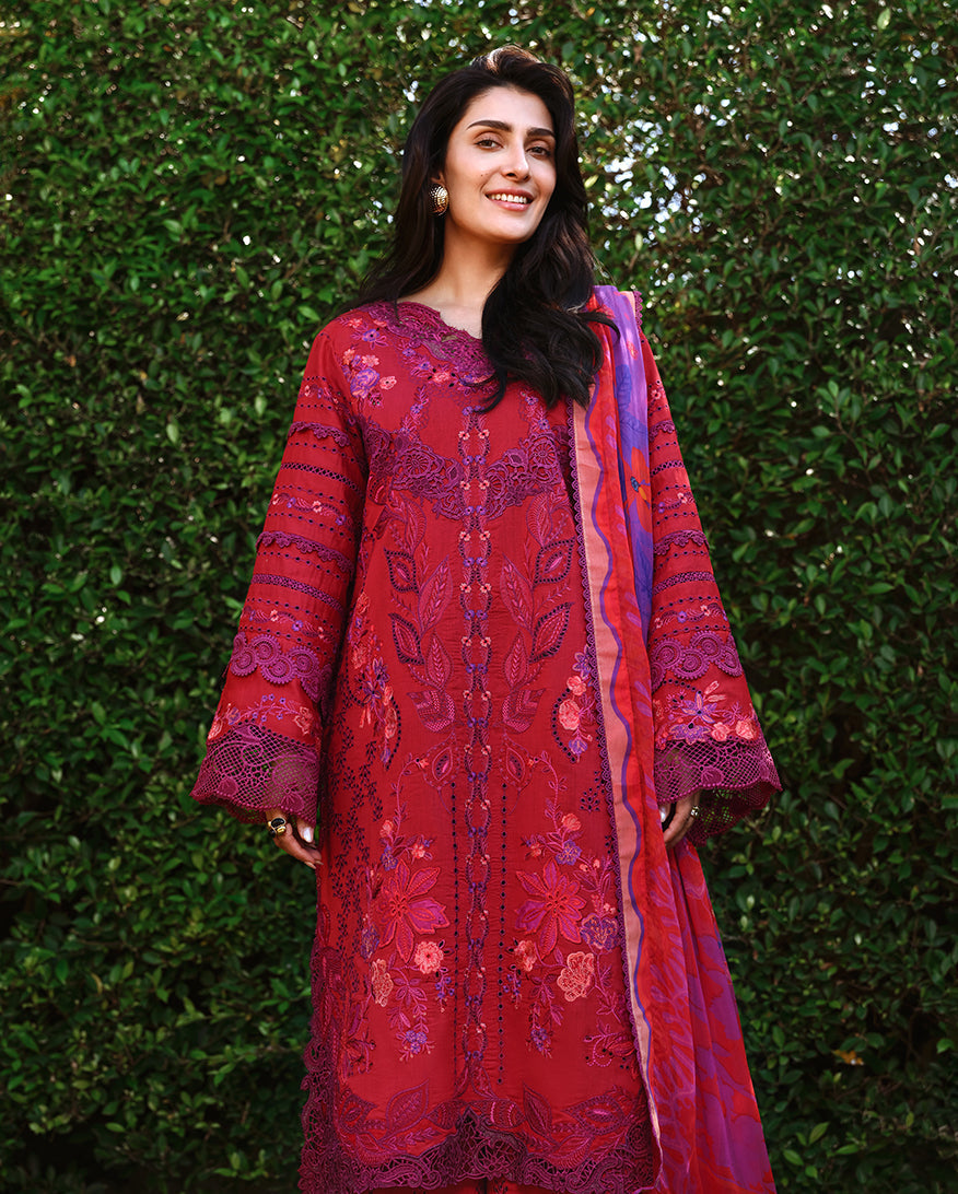 Falling Petals | Mushq | A Moi Luxury Lawn Collection Unstitched 2026