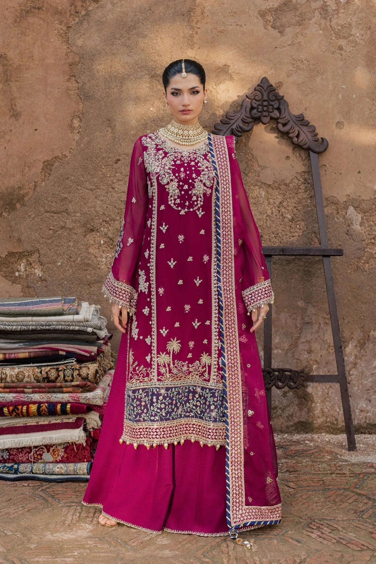 Flame | Rang Rasiya |  Chatoyer Wedding Formals Unstitched Collection 2026