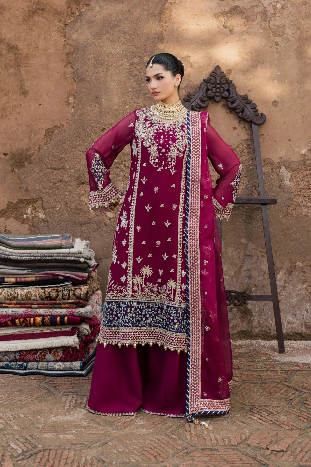 Flame | Rang Rasiya |  Chatoyer Wedding Formals Unstitched Collection 2026