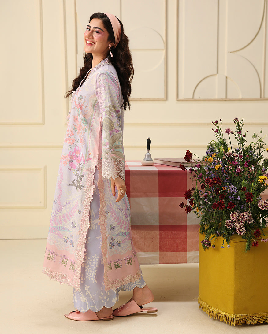 Flora Amour | Mushq | Soleil Prints Lawn collection 2026