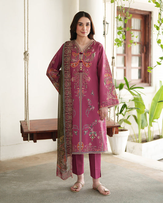 Floral Garden | Roheenaz | Whispered Florals Lawn Unstitched Collection 2026