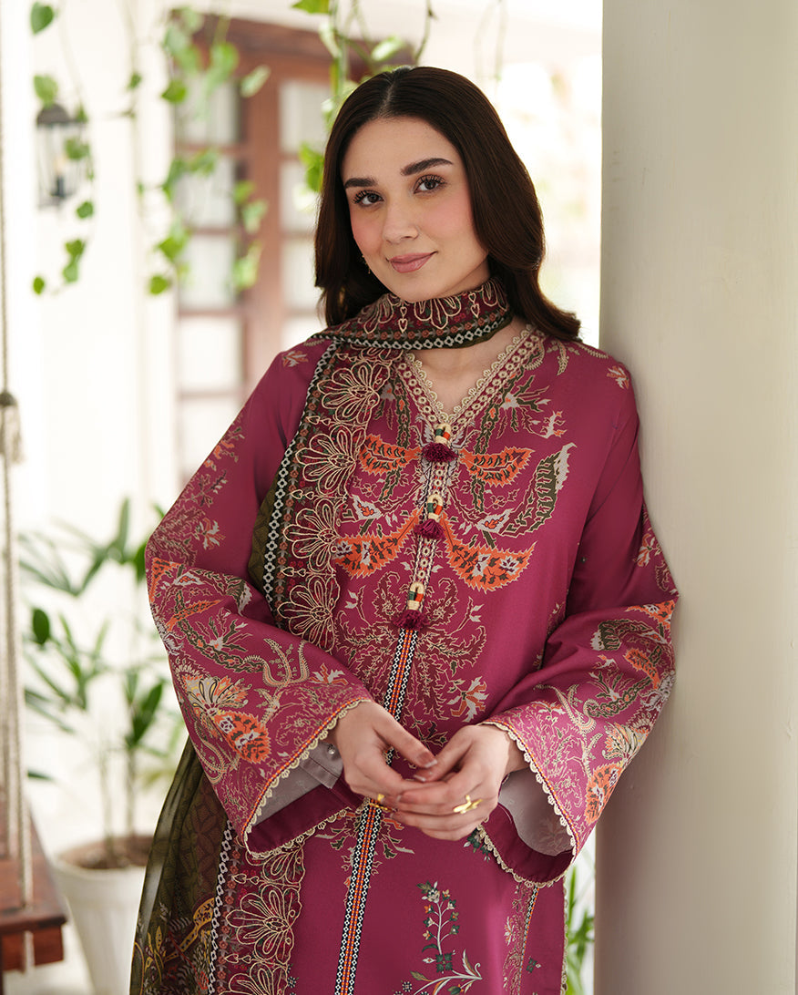 Floral Garden | Roheenaz | Whispered Florals Lawn Unstitched Collection 2026