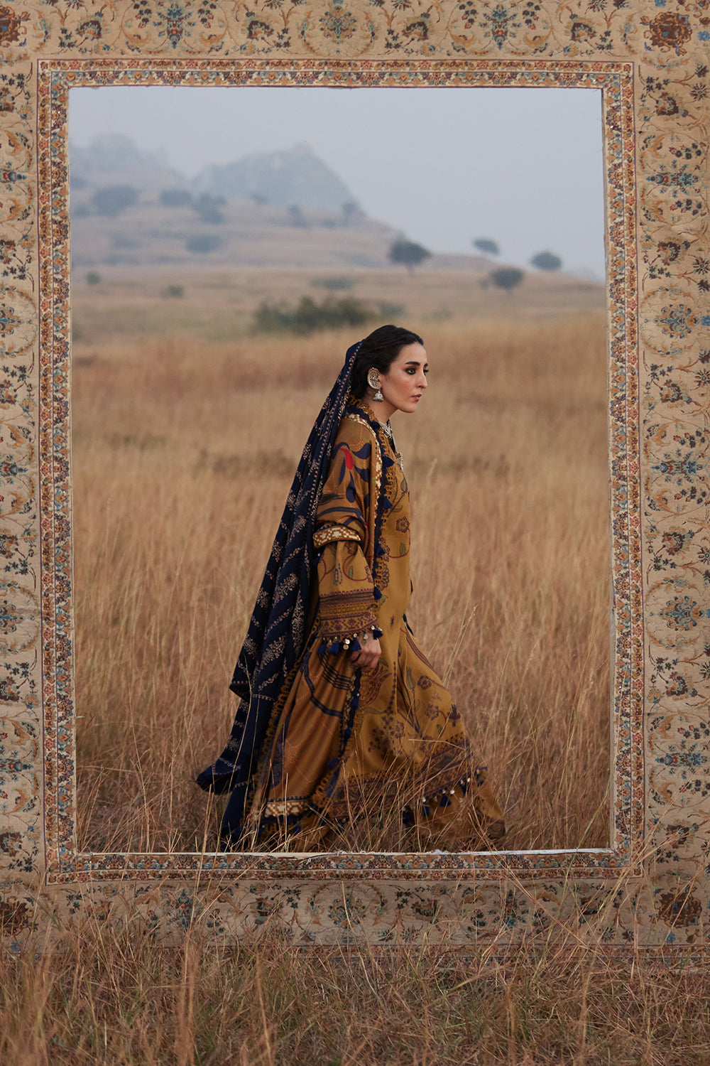 LALEH-SRW25-07 | Saira Rizwan | Winter Unstitched Collection 2025