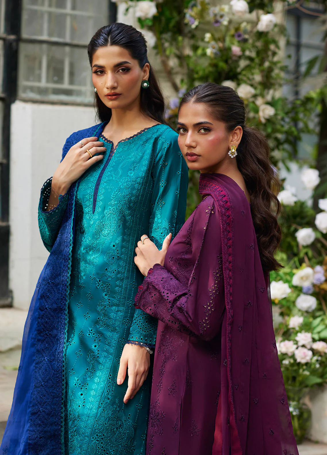 Azura | Gulaal | Lumiere Chikankaari Collection 2025