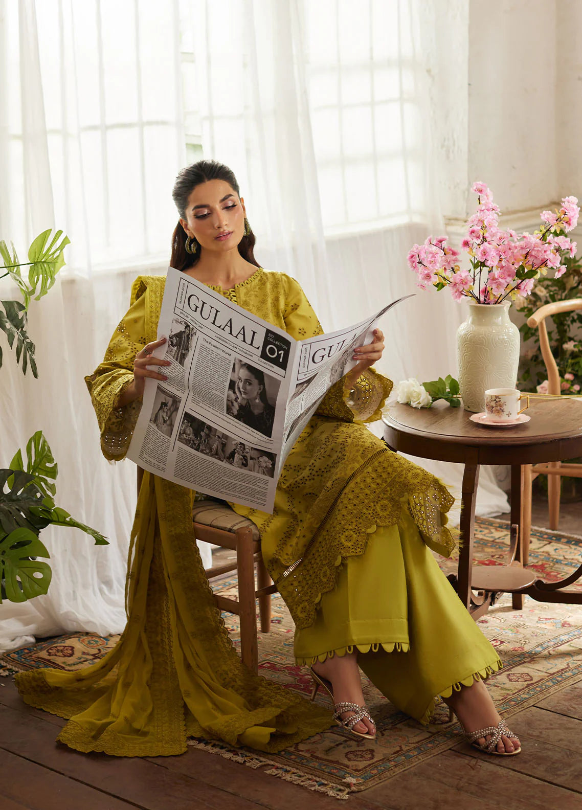 Aurelia | Gulaal | Lumiere Chikankaari Collection 2025