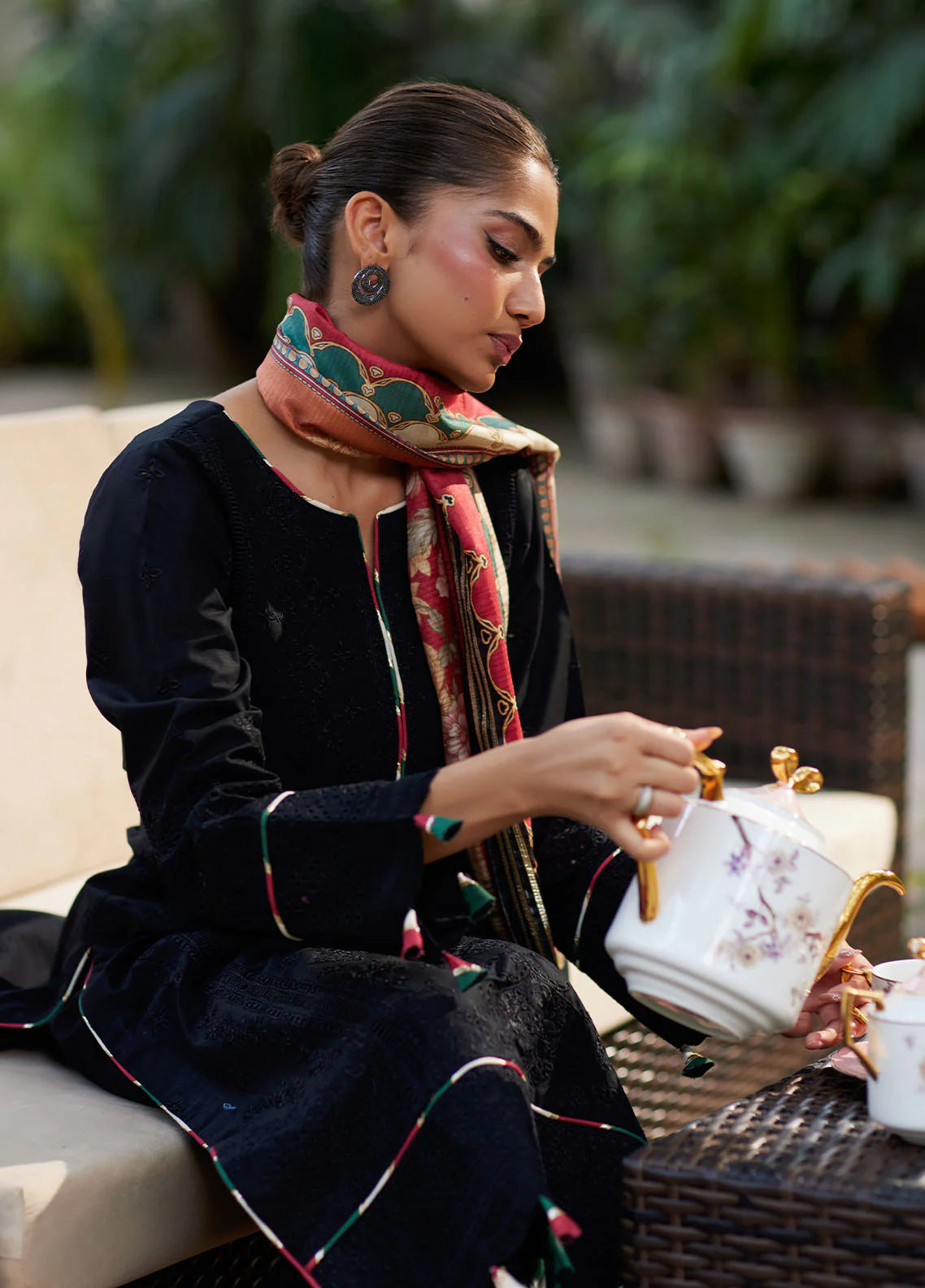 Solene | Gulaal | Lumiere Chikankaari Collection 2025