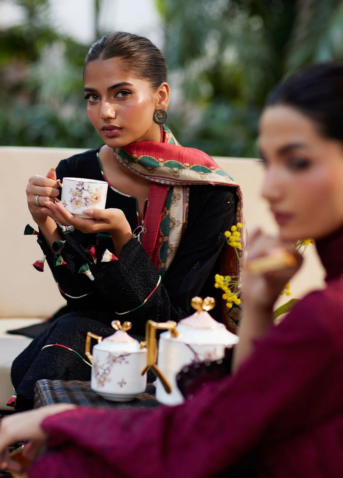 Solene | Gulaal | Lumiere Chikankaari Collection 2025