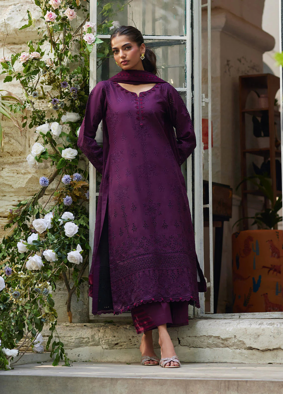 Amora | Gulaal | Lumiere Chikankaari Collection 2025