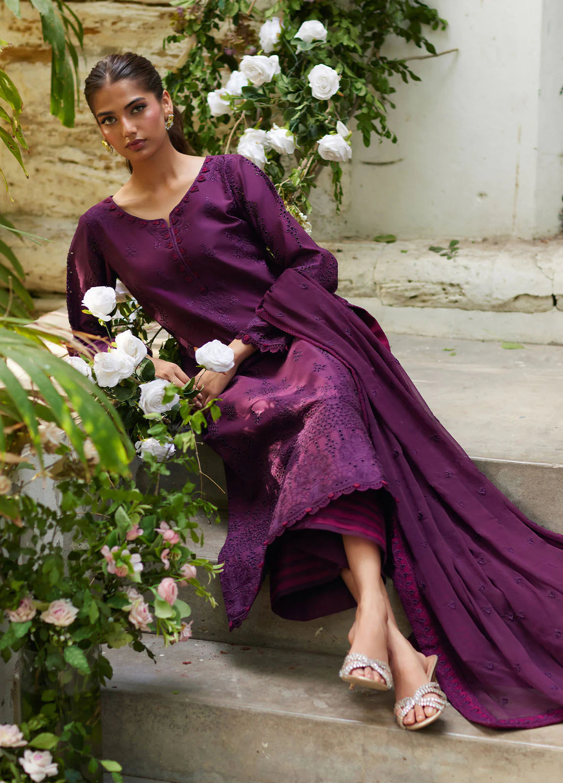 Amora | Gulaal | Lumiere Chikankaari Collection 2025