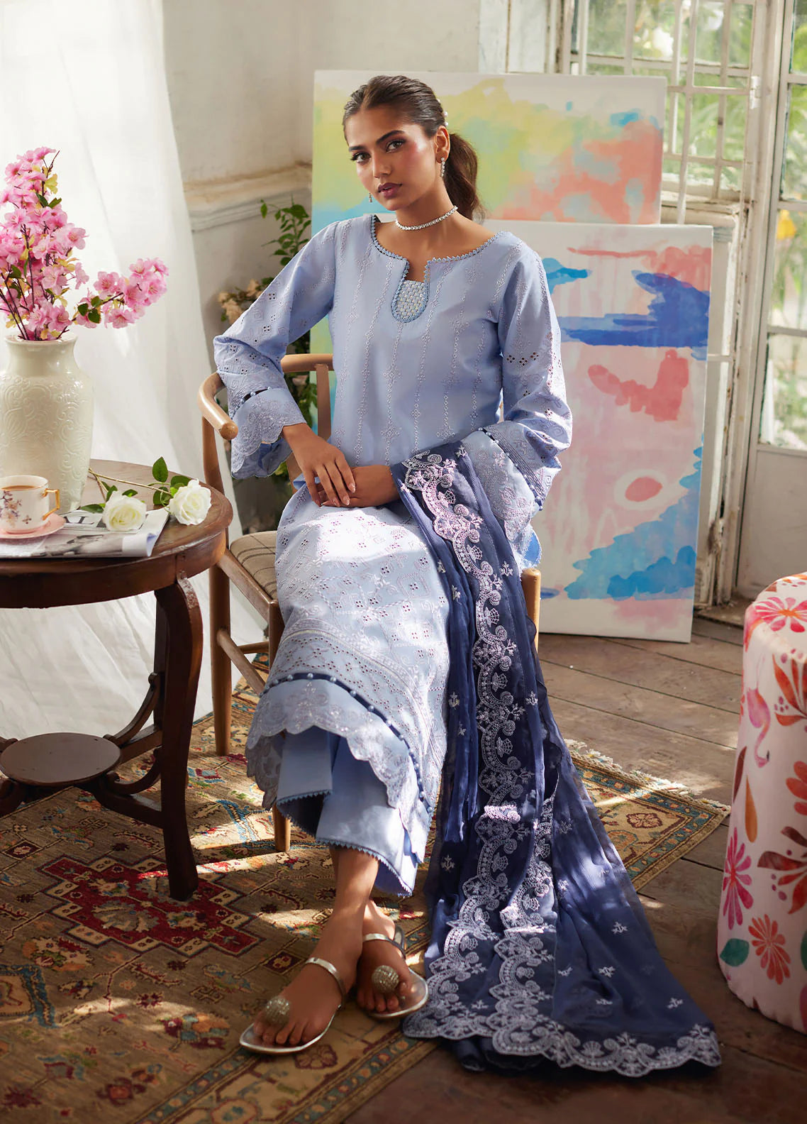 Zorya | Gulaal | Lumiere Chikankaari Collection 2025