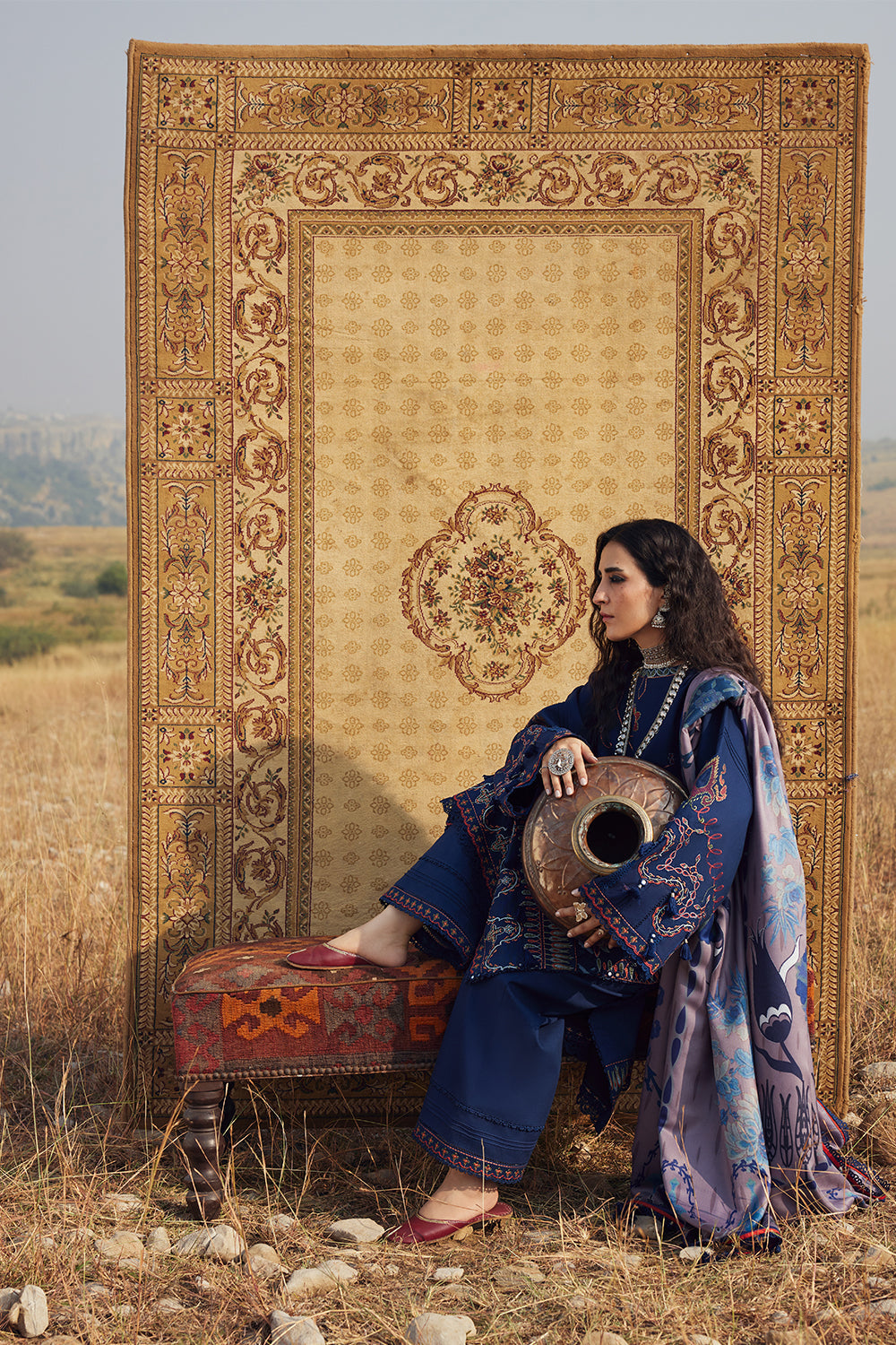 MAHRUKH-SRW25-08 | Saira Rizwan | Winter Unstitched Collection 2025