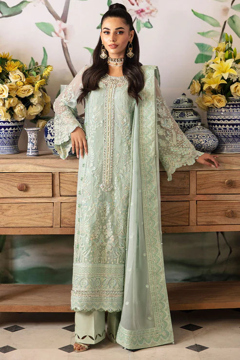 Jade | Gulaal | Embroidered Chiffon Colection 2024