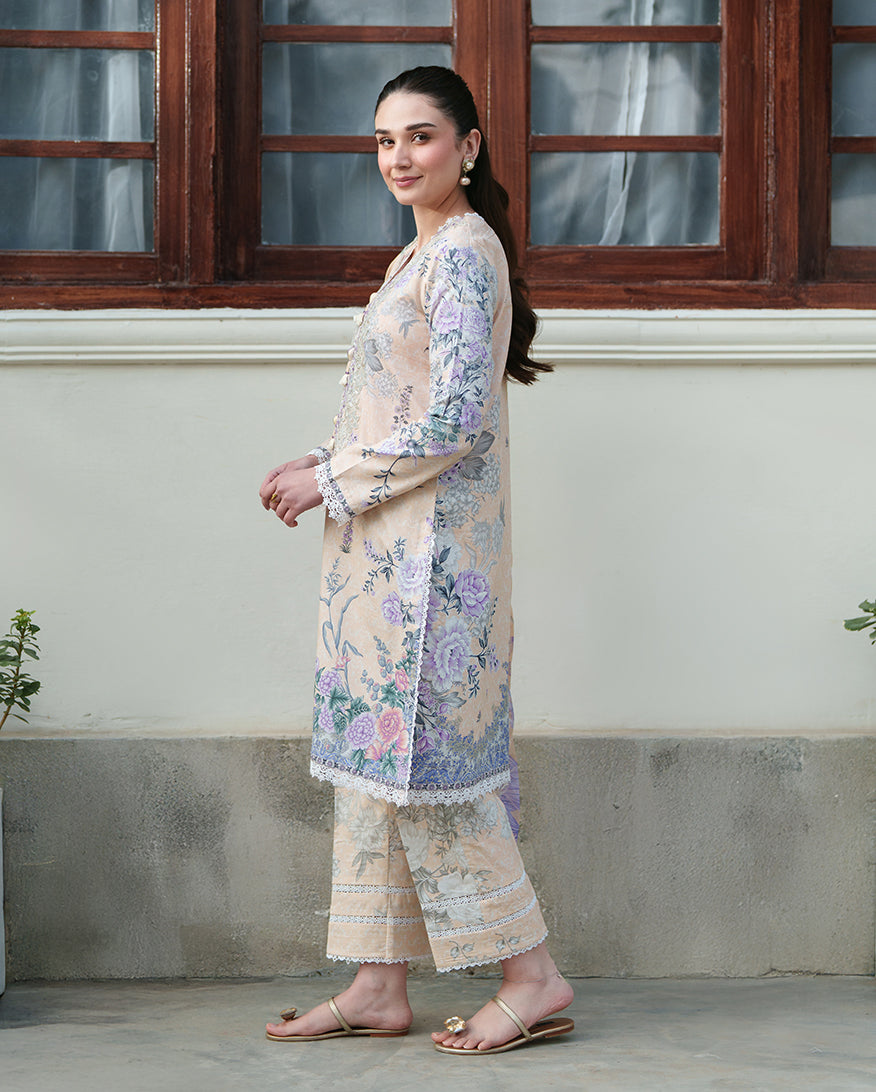 Gentle Breeze | Roheenaz | Whispered Florals Lawn Unstitched Collection 2026