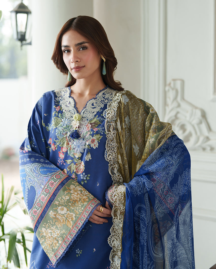 Gentle Petals | Roheenaz | Whispered Florals Lawn Unstitched Collection 2026