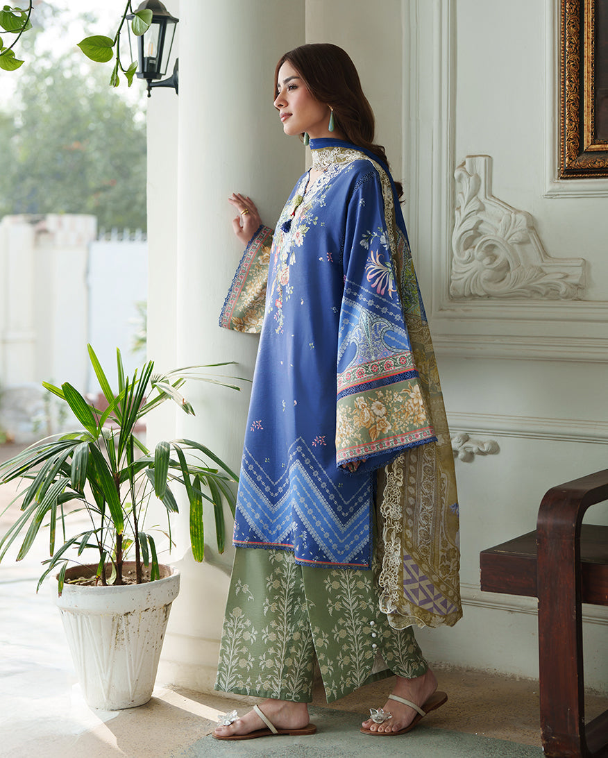 Gentle Petals | Roheenaz | Whispered Florals Lawn Unstitched Collection 2026