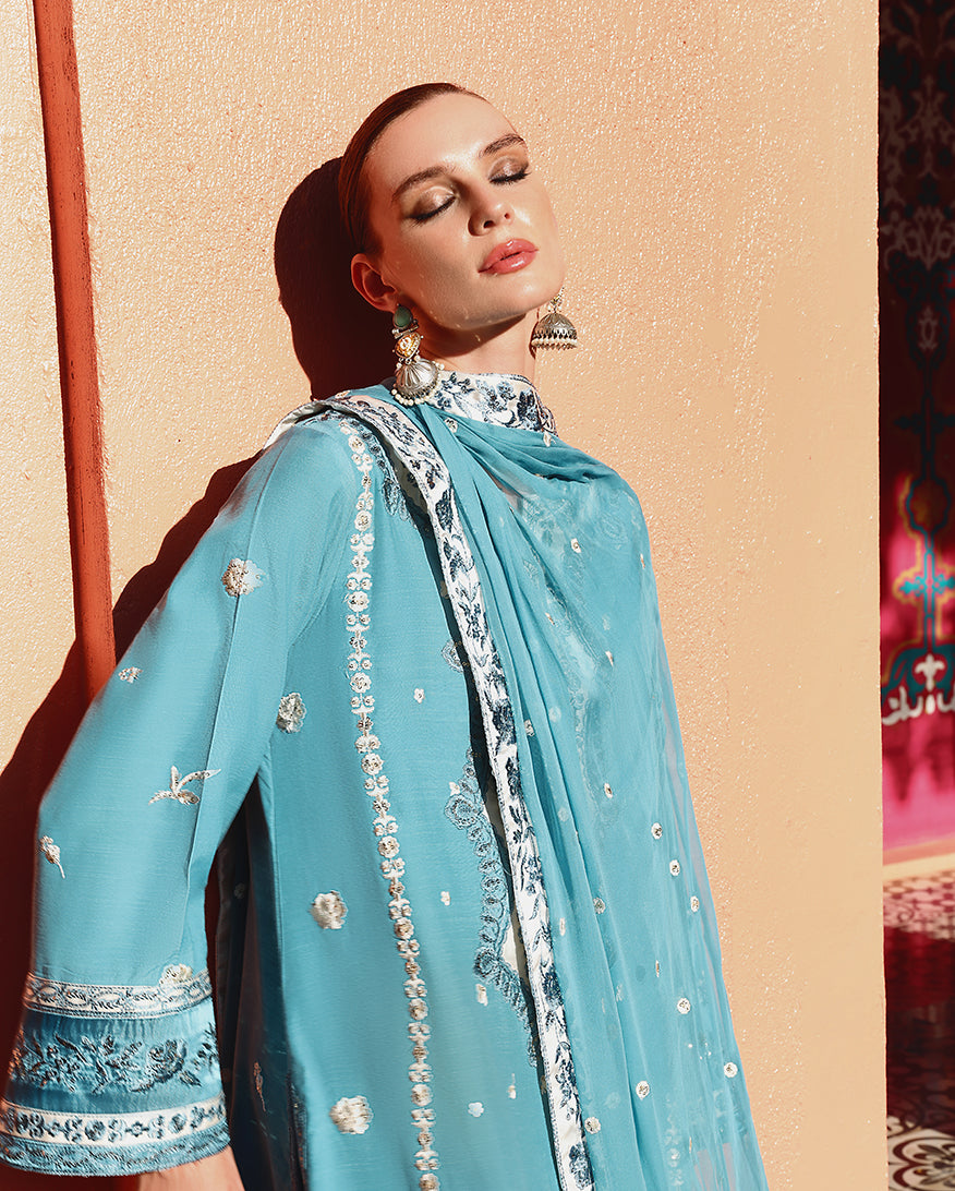 Glinda | Mushq | Nuvera Raw Silk Elevated Unstitched Collection 2026