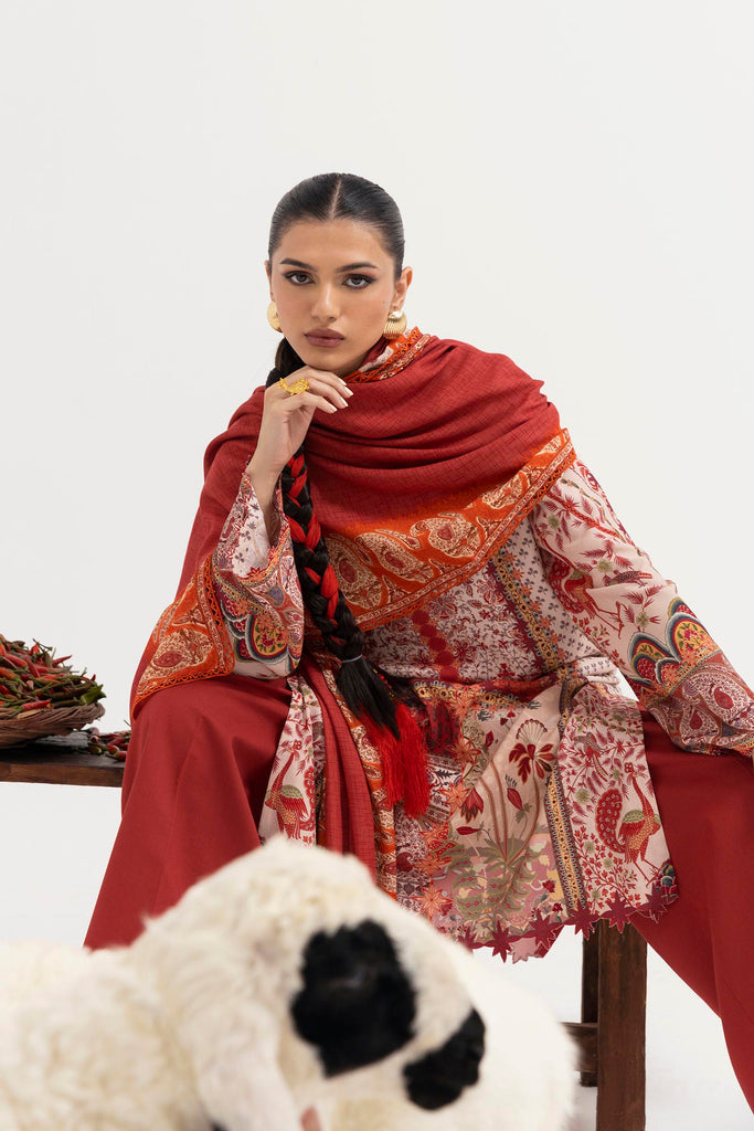 003A | Sana Safinaz | Mahay Winter Unstitched Collection 2025