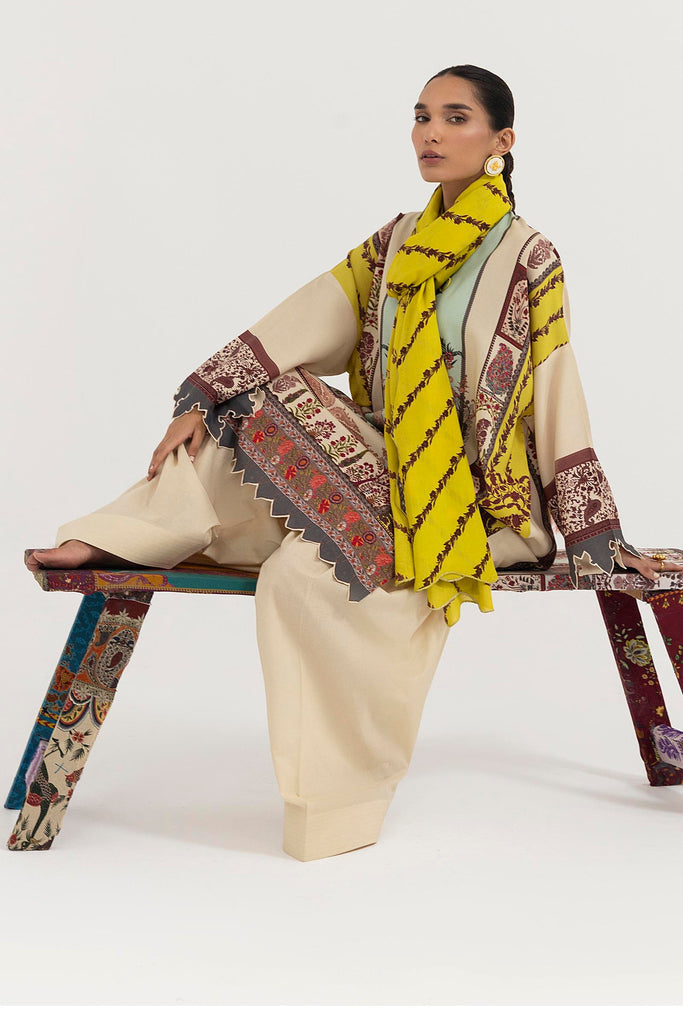 007A | Sana Safinaz | Mahay Winter Unstitched Collection 2025