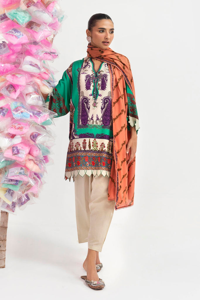 007B | Sana Safinaz | Mahay Winter Unstitched Collection 2025