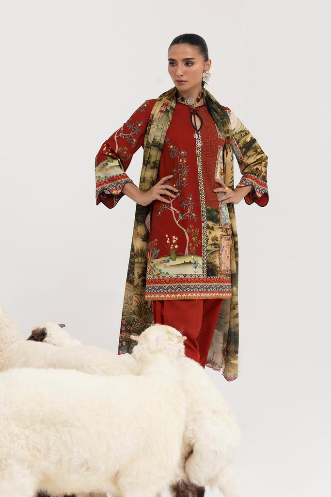 009A | Sana Safinaz | Mahay Winter Unstitched Collection 2025