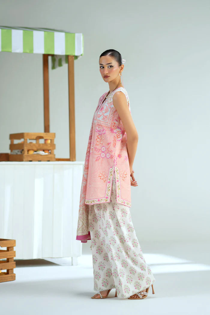 BRUNCH BABE – JPU25-10 | Saira Rizwan | Joolie Prints Cambric Intermix Collection 2025
