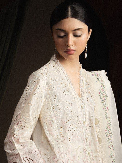 D-12 HOSHIMI |  Zara Shahjahan  | Satori Luxury Lawn Collection Unstitched 2026