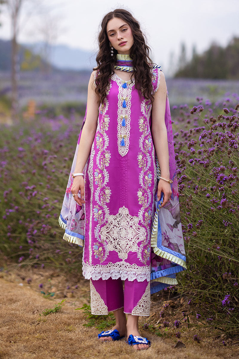 ENCHANTED BLOOM | Mushq | Hemline The Secret Garden Luxury Lawn 2024