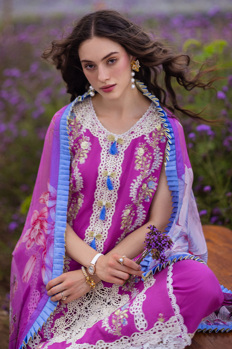 ENCHANTED BLOOM | Mushq | Hemline The Secret Garden Luxury Lawn 2024