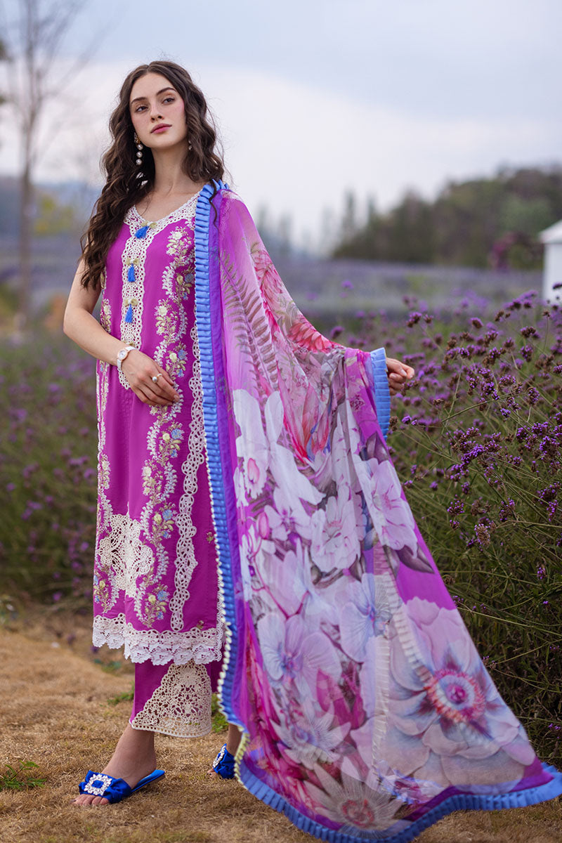 ENCHANTED BLOOM | Mushq | Hemline The Secret Garden Luxury Lawn 2024