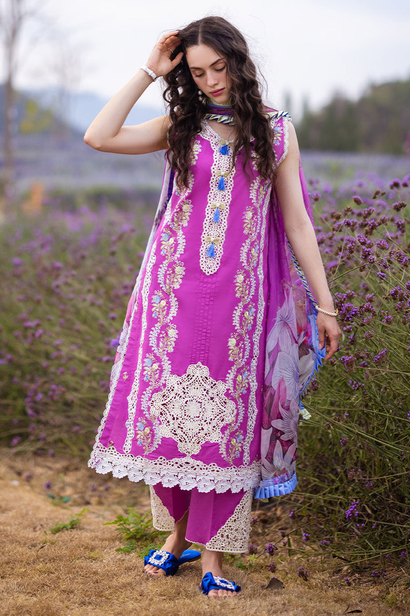 ENCHANTED BLOOM | Mushq | Hemline The Secret Garden Luxury Lawn 2024