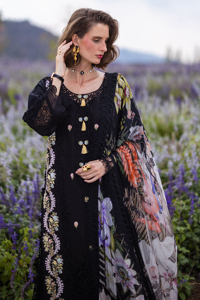 SWALLOWTAIL | Mushq | Hemline The Secret Garden Luxury Lawn 2024